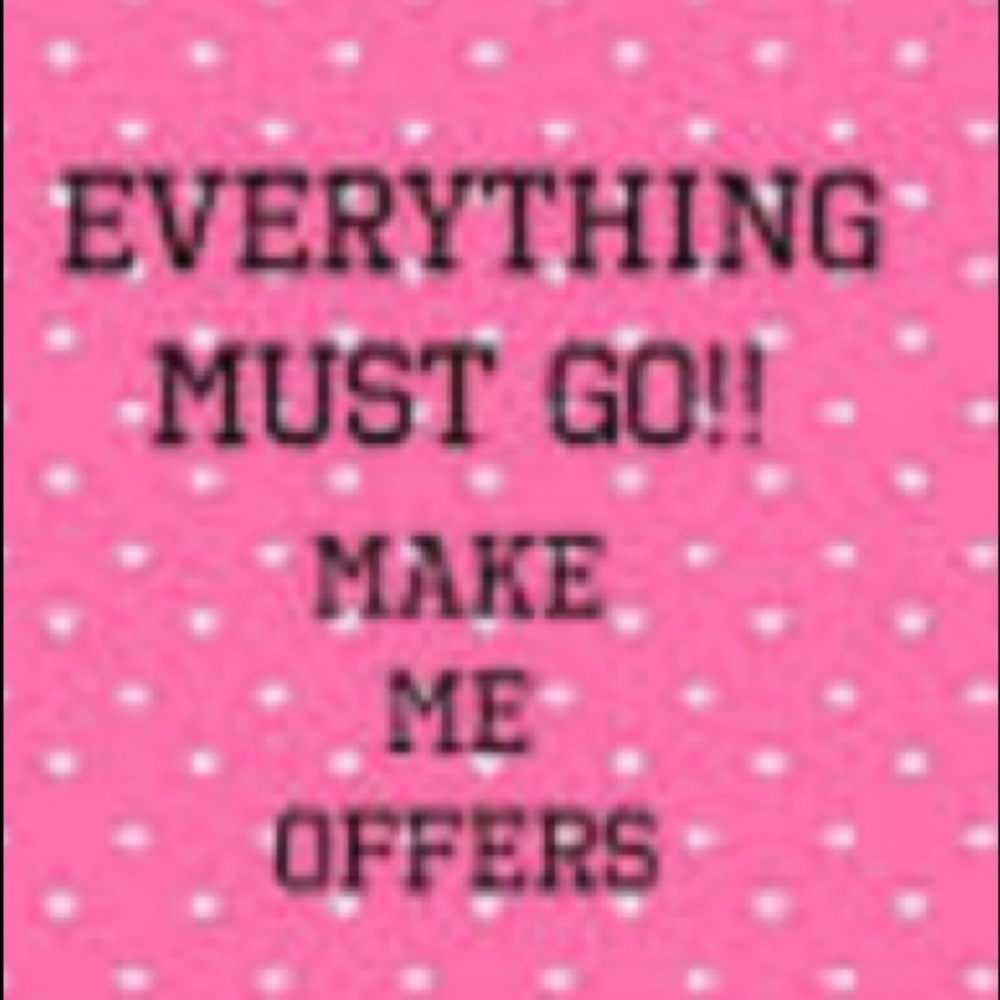 Everything must go